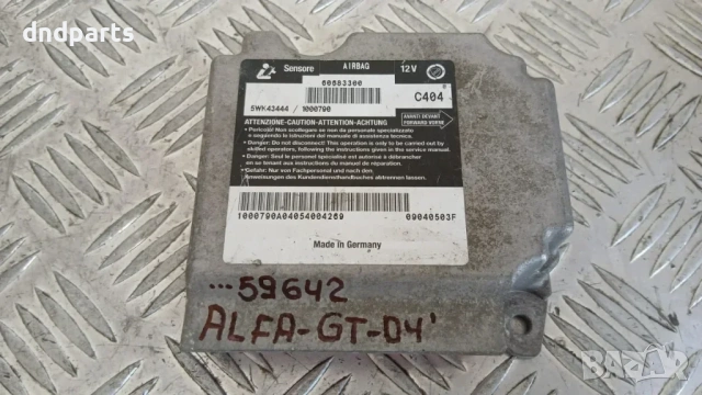 Airbag модул Alfa Romeo GT 2004 60683300 5WK43444 1000790
