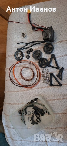 RC Touring Car 1:10 4WD Competition – Brushless motor + много резервни части, снимка 6 - Дронове и аксесоари - 55267725