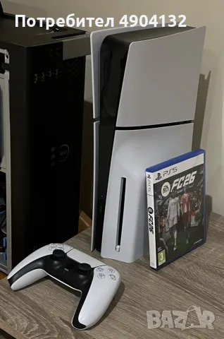 PS5 с джойстик и fifa 26