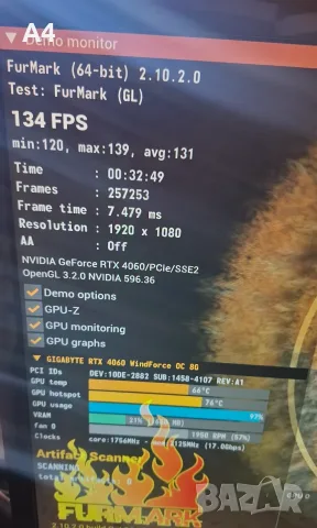 Gigabyte NVIDIA GeForce RTX 4060 , снимка 5 - Видеокарти - 55508871