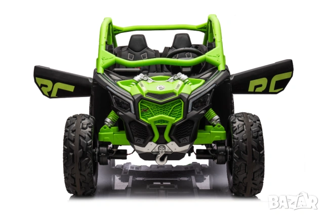 Акумулаторна кола Licensed Can Am Maverick Green, снимка 4 - Коли, камиони, мотори, писти - 54112591