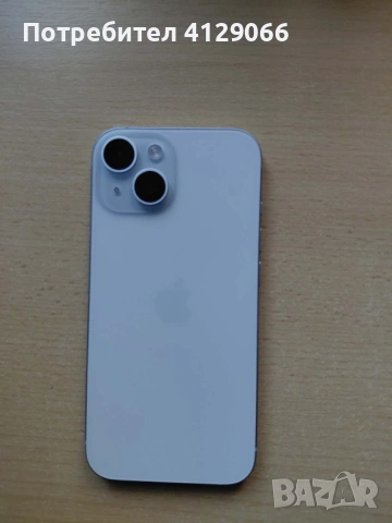 Iphone 15, 128gb, 95% живот на батерията