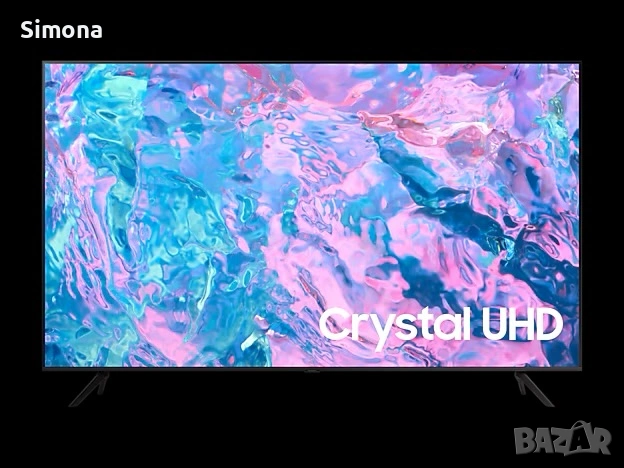 Samsung 50” 4K Smart TV + стойка за стена, снимка 2 - Телевизори - 54422130