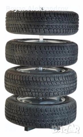 Стойка за джанти с гуми, снимка 2 - Аксесоари и консумативи - 54132417