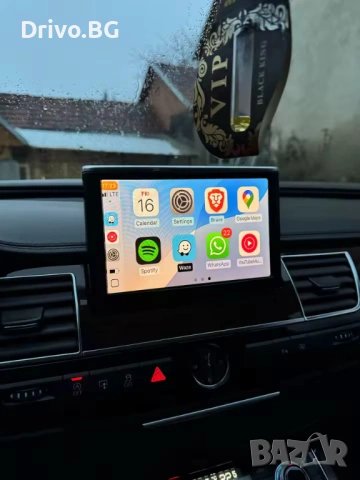 Гаранция! Висококачествен Carplay и Android Auto за Audi A8 D4 с 3G, снимка 2 - Аксесоари и консумативи - 54328939