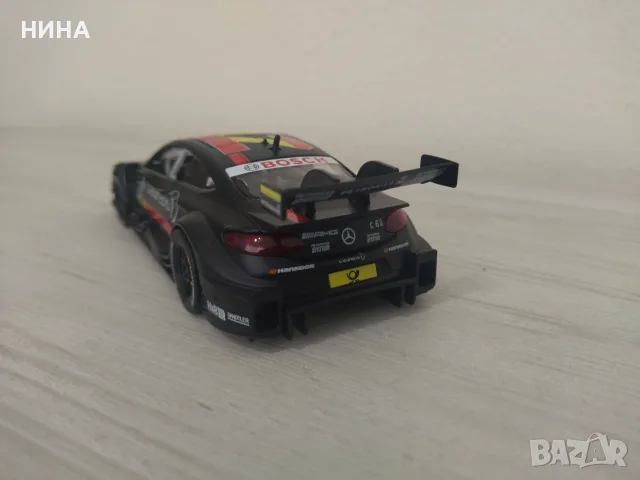 Метална количка Mercedes AMG C63 DTM !!!, снимка 6 - Колекции - 55666450