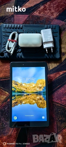 SAMSUNG GALAXY TAB A 8"-Перфектно състояние.Пълен комплект.Чисто нови безжични слушалки и , снимка 6 - Таблети - 55267302