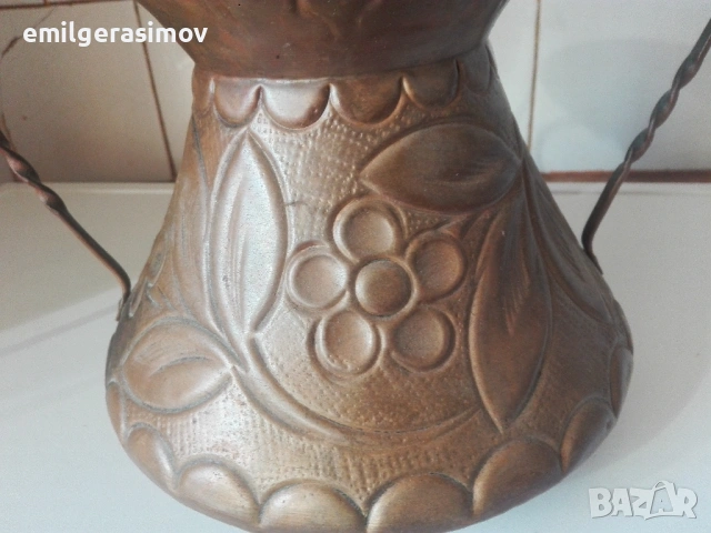 Спиртник и медна саксия ., снимка 9 - Бормашини - 53850975