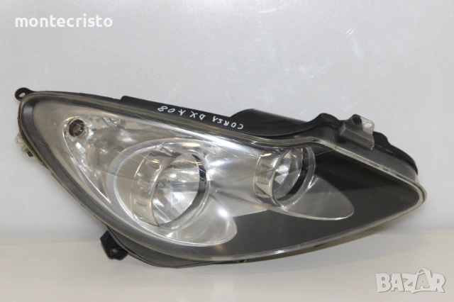 Десен фар Opel Corsa D (2006-2011г.) 1216200 / 93189362 черен обръч Корса Opc 93189362