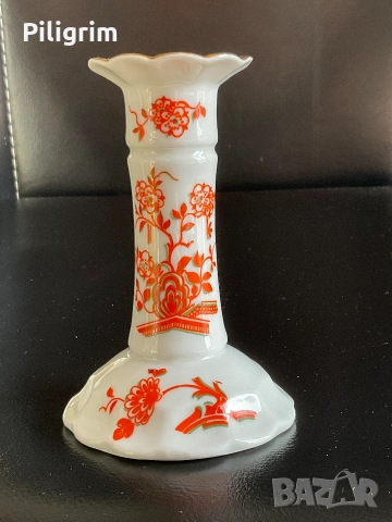 Порцеланов свещник  «VB» Beyer & Bock, Германия. 1925 г., снимка 7 - Декорация за дома - 55185370