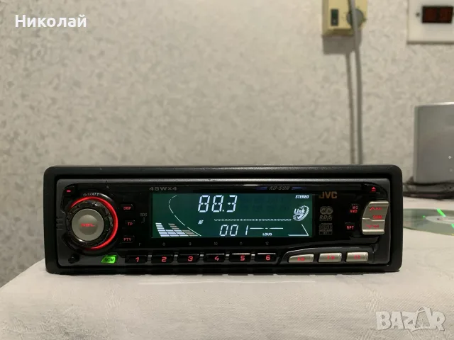 Авто Cd плеър JVC, снимка 2 - Аксесоари и консумативи - 55451429