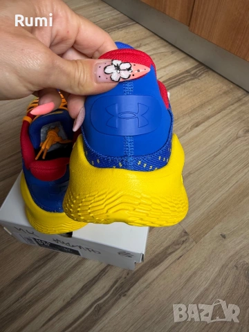 Оригинални нови маратонки Under Armour Curry 4 Low Flotro Blue ! 42,44,45,46 н, снимка 6 - Маратонки - 52182791