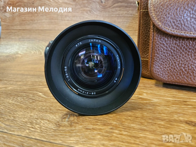 Фотоапарат Nikon F50 с обектив Tokina 28-210mm – Аналогова класика от златната ера на 90-те, снимка 3 - Фотоапарати - 54606270