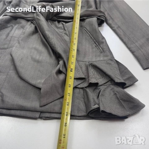 Jasmine di Milo дамско сако манто коприна размер XS, снимка 5 - Якета - 54155094