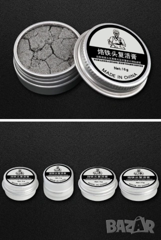 Паста за Почистване на Накрайници на Поялник | 30g, Възстановява окислени върхове, снимка 8 - Друга електроника - 54081478