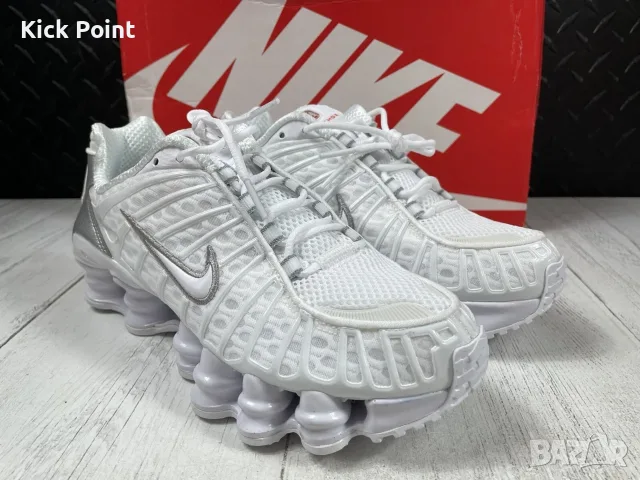 ПРОМО! Nike Shox TL White / 40 - 45 НОМЕР / , снимка 3 - Маратонки - 55658132