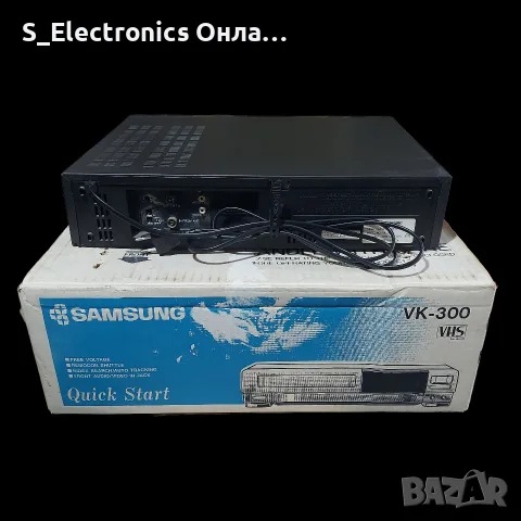 Samsung VCR VK-300, снимка 2 - Плейъри, домашно кино, прожектори - 55360907