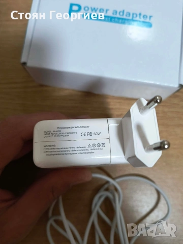 Зарядно за Mac Book Pro - 60W T-образен, снимка 3 - Друга електроника - 54372307