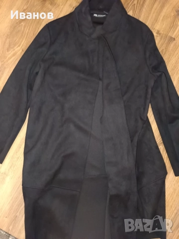 Дълго сако- Zara, снимка 2 - Сака - 55565382