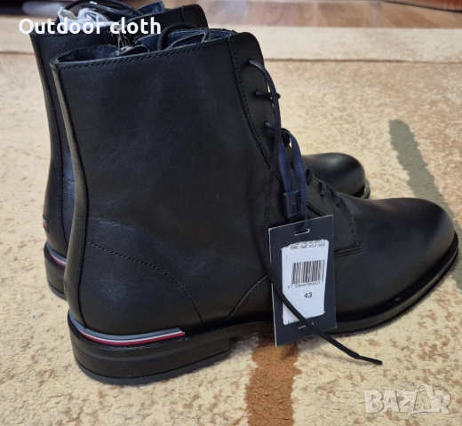 Tommy Hilfiger мъжки обувки 43, снимка 3 - Спортно елегантни обувки - 54585947