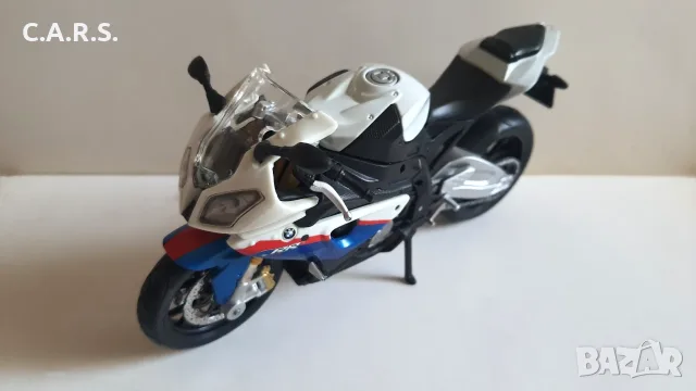 BMW S 1000RR Sports Bike Maisto - Мащаб 1:12, снимка 2 - Колекции - 55404328