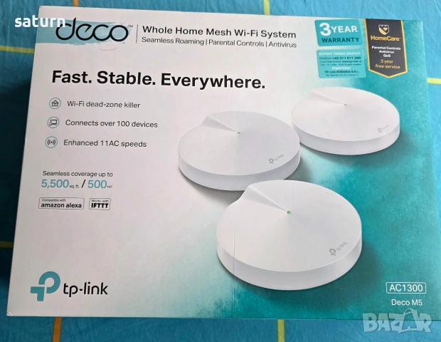 рутер меш система TP-Link Deco M5