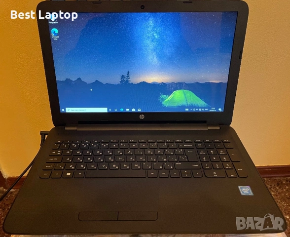 Hp 15.6" intel N3060 500gb 4gb laptop