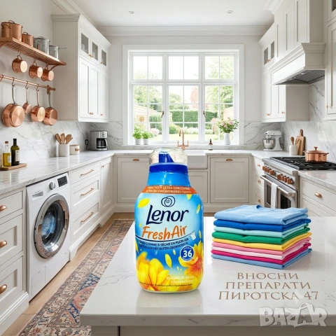 Lenor Fresh Air Rayons de Soleil / Stralende Zon Ултра концентриран омекотител