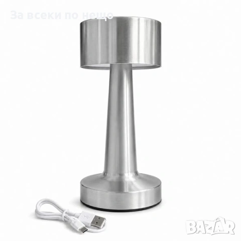 LED Настолна лампа Silver Touch USB Код P2646, снимка 3 - Настолни лампи - 54936612