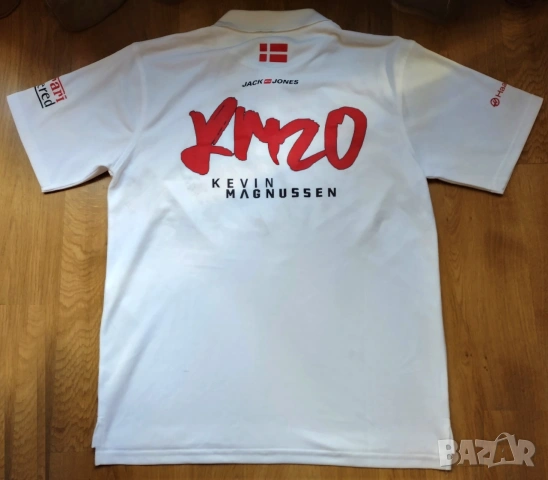 Haas F1 Team Kevin Magnussen Formula 1 / Hungaroring 2019 - мъжка поло блуза L, снимка 3 - Тениски - 50178312