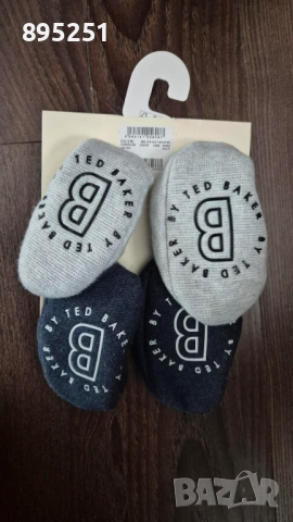 Памучни пантофи Baker by Ted Baker 3-6 месеца, снимка 2 - Детски пантофи - 53997690