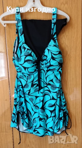 Ефектен комплект танкини и боксерки. Макси размер PLUS SIZE  2-3ХЛ, снимка 4 - Бански костюми - 54765764