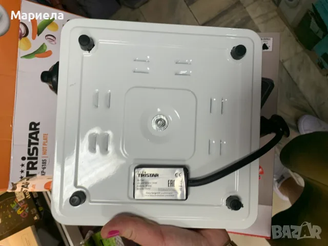 Единичен котлон с чугунена плоча / 1000W, снимка 8 - Котлони - 55348552