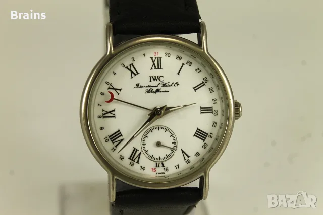 Мъжки Ръчен Часовник IWC Schaffhausen Portofino Automatic Pointer Date, снимка 4 - Мъжки - 55405025