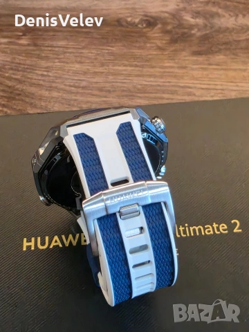 HUAWEI Watch Ultimate 2 LTE Blue + Titanium bracelet, снимка 7 - Смарт часовници - 55078368