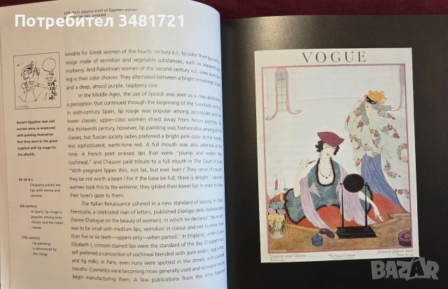 Културна история на червилото / Read my lips. A Cultural History of Lipstick, снимка 3 - История, политика и общество - 55064651