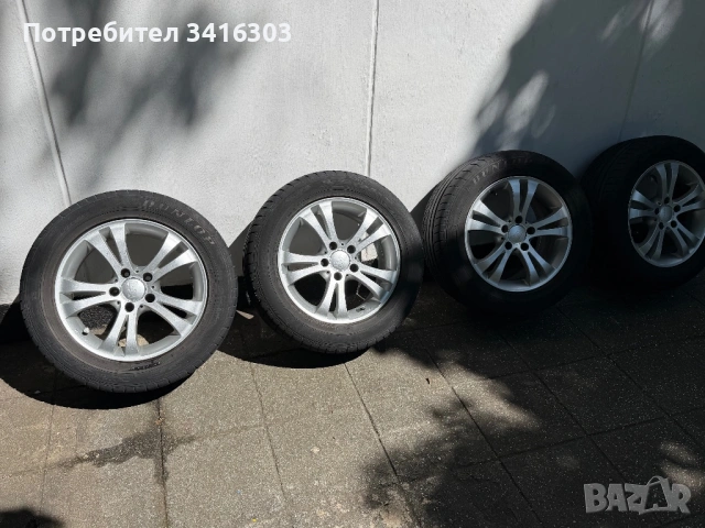 Джанти 16 5х112 + Гуми Dunlop SP Sport, снимка 2 - Гуми и джанти - 54574244