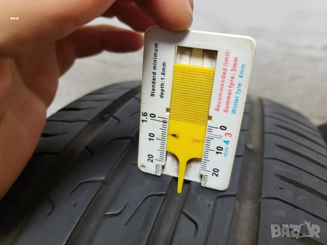 215/55/16 Continental / Firestone летни гуми, снимка 5 - Гуми и джанти - 55086030