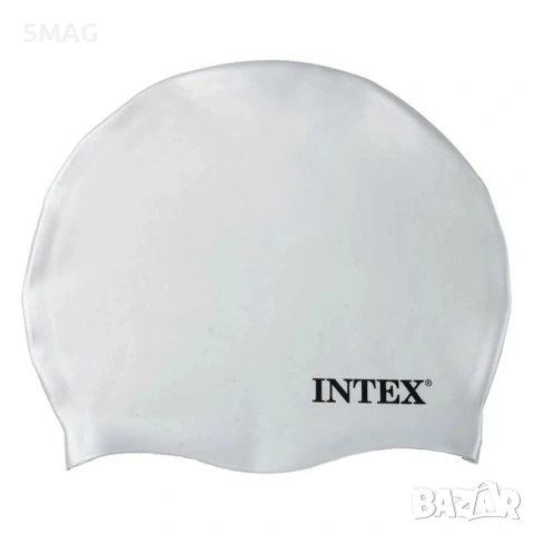 Силиконова плувна шапка Intex, един размер, 8+ години_1101136, снимка 4 - Водни спортове - 54443961