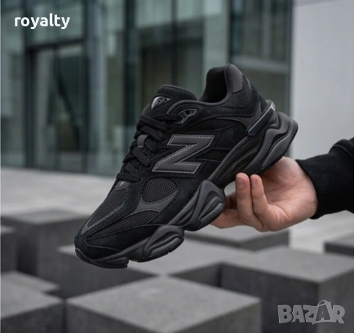 Маратонки New Balance 9060 „Triple Black“ с Кутия Ню Баланс 36-46 Номер , снимка 3 - Маратонки - 54654588