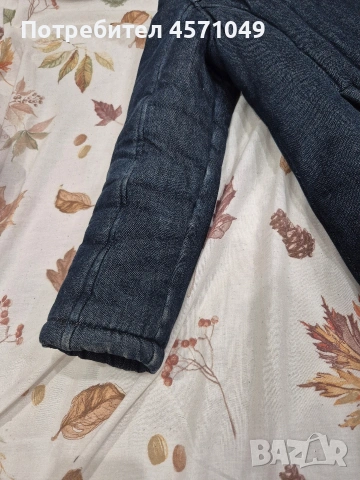 Дълго дънково яке Zara , снимка 5 - Якета - 55275956