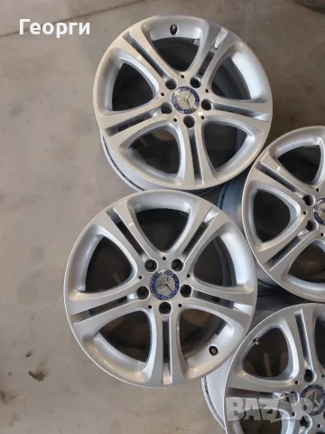 4бр.алуминиева джанта 17цола за Mercedes 5x112, снимка 3 - Гуми и джанти - 55347832