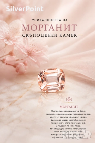 Морганит голям VVS