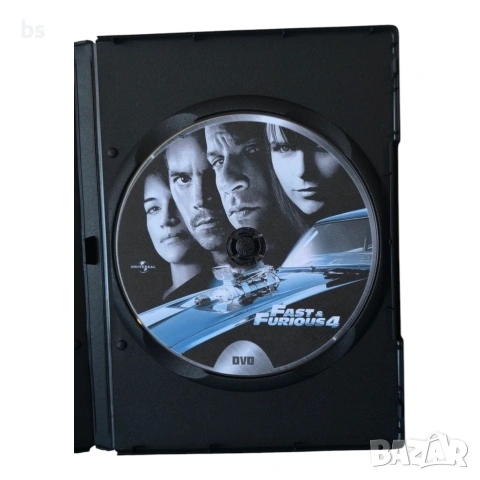 Бързи и яростни 4 DVD -R с бг аудио, снимка 4 - DVD филми - 54444239