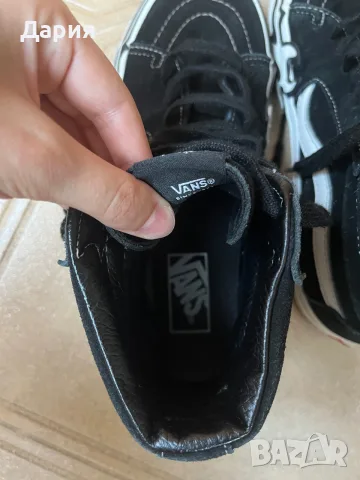 Vans Sk8-Hi Flame Black, снимка 5 - Кецове - 55352119