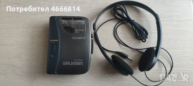 SONY Walkman + слушалки, снимка 2 - Радиокасетофони, транзистори - 55564676