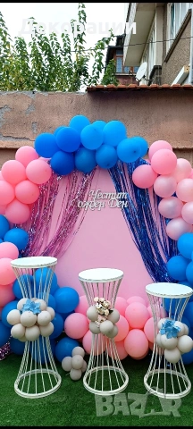 метална бяла маса за украса и декорация, снимка 5 - Маси - 54001368