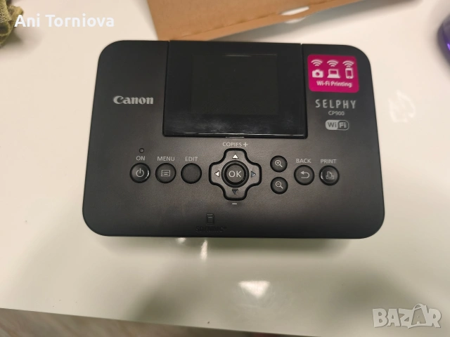 Компактен фотопринтер Canon SELPHY CP900 (с Wi-Fi)