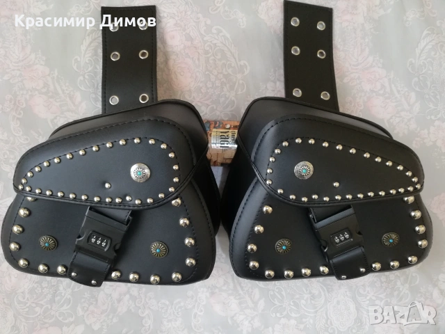 Мото дисаги еко кожа 
