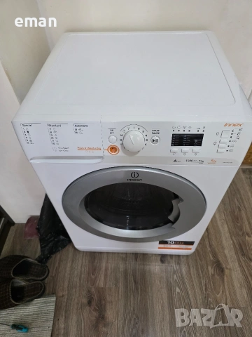 Пералня комбинирана INDESIT XWDA751480, 1400 об., снимка 2 - Перални - 54581090